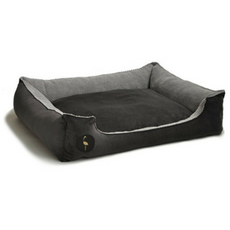 Lauren design CEZAR - kanapa dla psa lub kota czarna 60/50cm