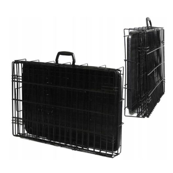 Klatka metalowa dla psa 91x62x69 cm
