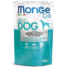 Monge Grill mokra karma dla dorosłych psów z dorszem