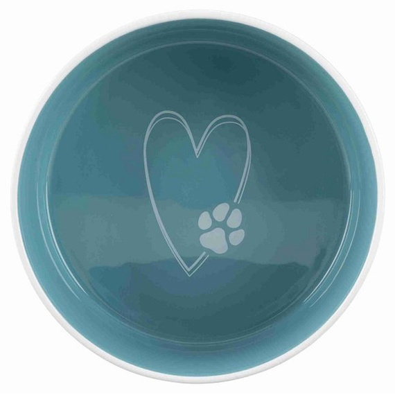 Miska ceramiczna Pet's Home 0,3l kremowo-niebieska Trixie