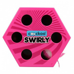 Coockoo Swirly interaktywna zabawka dla kota różowa