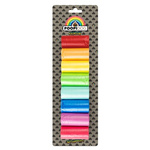 Duvo+ kolorowe woreczki na psie odchody RAINBOW 8x15szt