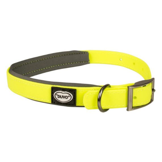 Obroża Duvo+ Explor South PVC żółta L 40-65cm/25mm