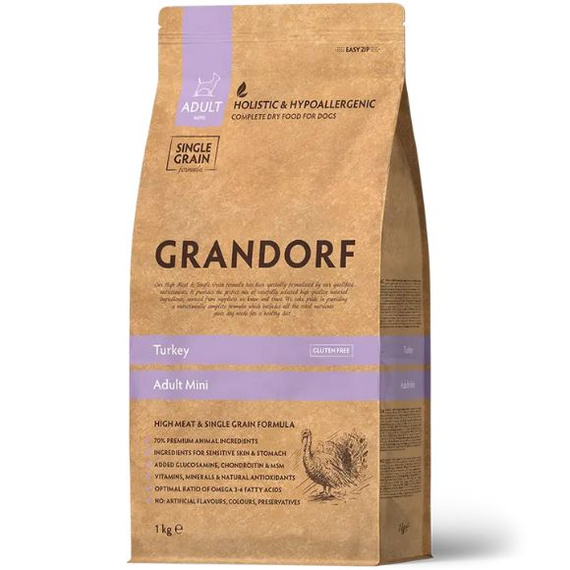 Grandorf Adult Mini Indyk 3kg sucha karma dla psów dorosłych