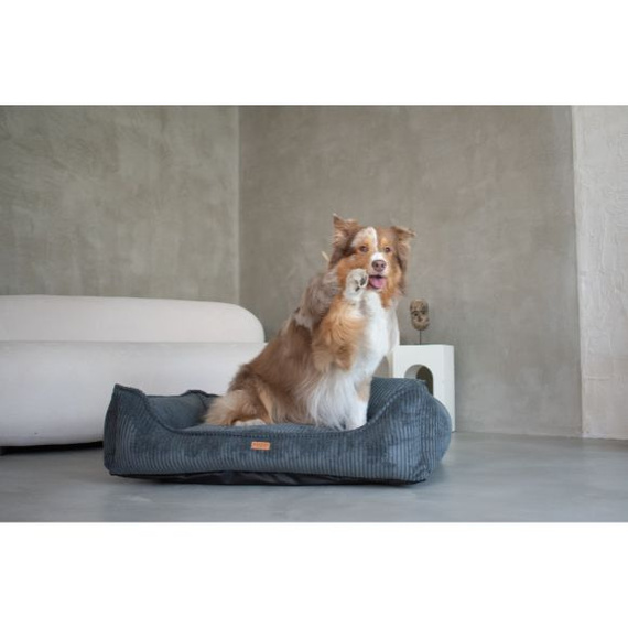 Milano Dark Grey legowisko ortopedyczne dla psa - rozmiar XL
