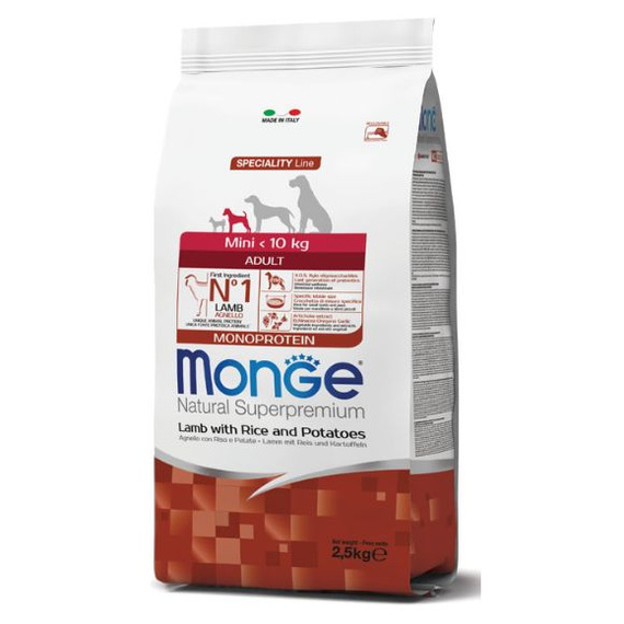 Monge Dog Mini Monoprotein Lamb karma dla psów 800g