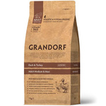 Grandorf Medium Maxi Adult Duck Turkey 10kg – karma hipoalergiczna dla psów