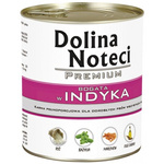 Dolina Noteci Premium indyk 800g - mokra karma dla dorosłego psa 
