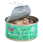 Fish4Cats Finest Makrela z kałamarnicą puszka 70g