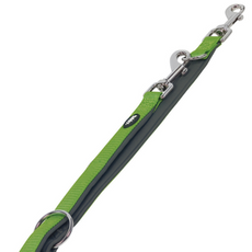 Nobby smycz regulowana Classic Preno zielona 2,5cm/200cm