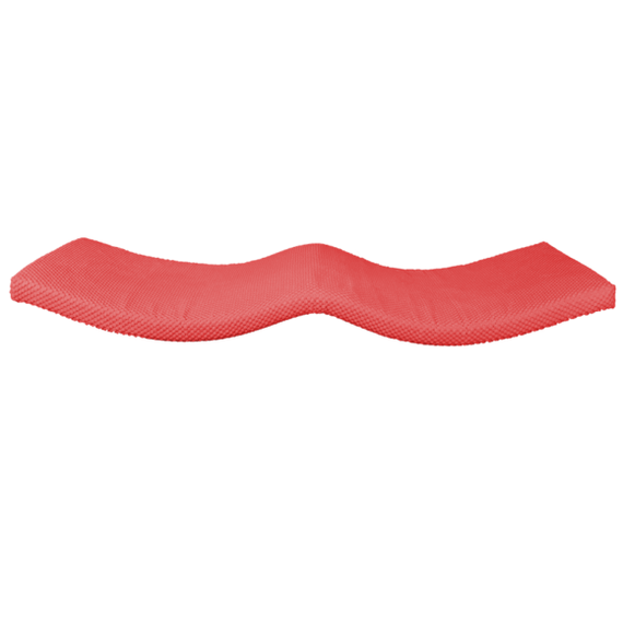 Półka dla kota ŁUK PODWÓJNY 100 kolor czerwony