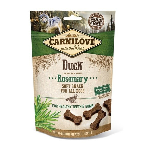 Carnilove Soft Snack - przysmak dla psa kaczka z rozmarynem