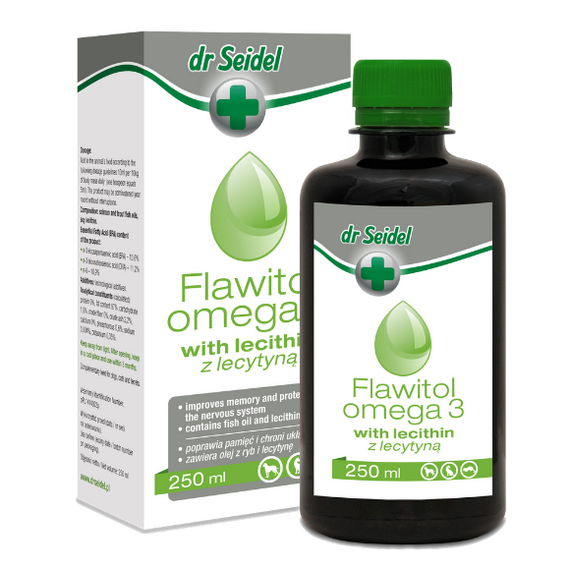 Flawitol Omega 3 z lecytyną 250 ml