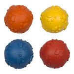 Duvo+ gumowa piłka z piszczałką dla psa 7cm