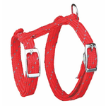 Szelki odblaskowe dla małych kotów i kociąt regulowane, ze smyczą - Trixie