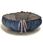 Lauren design legowisko Daisy 65cm - legowisko dla psa lub kota granatowo-szare