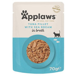 Applaws tuńczyk z doradą w bulionie 70 g – mokra karma dla kotów