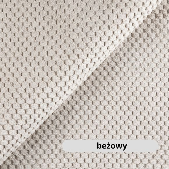 Cat's Atelier Półka na ścianę dla kota fala symetryczna lewa 75cm - beżowa