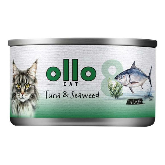Ollo Cat Nr 8 Tuńczyk i Wodorosty mokra karma dla kota