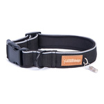 Lauren design Regulowana obroża dla psa L 40-55cm czarna