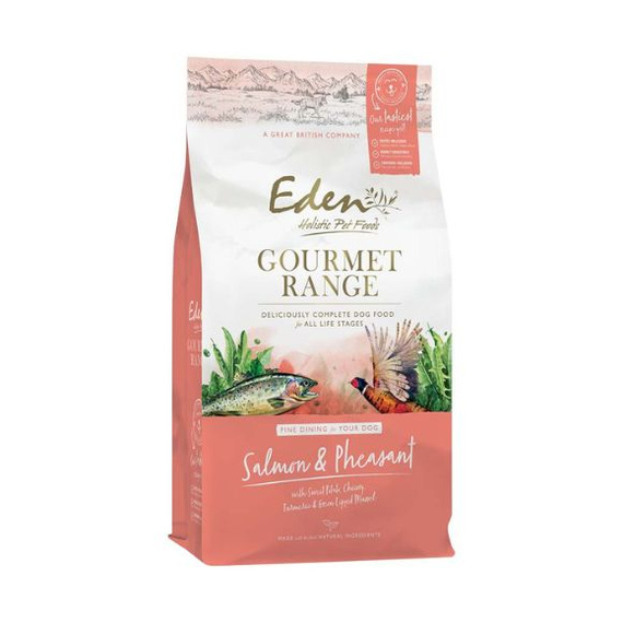 Eden Gourmet Łosoś i Bażant – sucha karma dla psa 10kg
