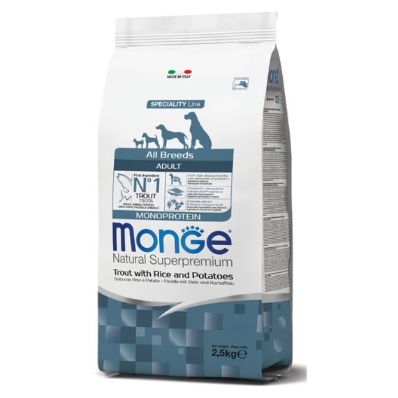 Monge Dog Monoprotein Trout karma dla psów 12kg