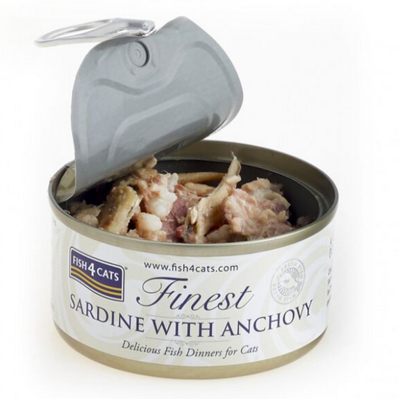 Fish4Cats Finest Sardynka z anchois puszka 70g