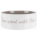 Miska ceramiczna Pet's Home 0,3l kremowo-szara Trixie