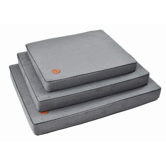 Materac ortopedyczny dla psa Hector 85x70cm pikowany szary