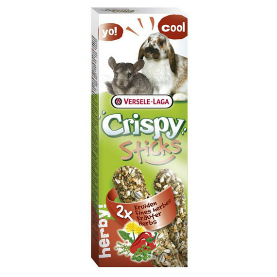 Kolby z ziołami dla królików i szynszyli Versele-Laga Crispy Sticks Herbs