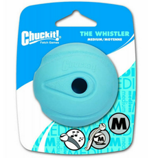 Chuckit! The Whistler Medium - gwiżdżąca piłka dla małych psów