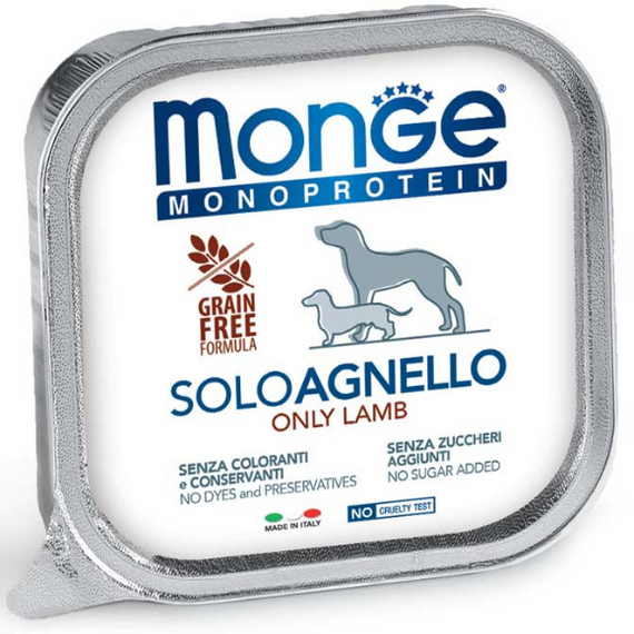 Monge Dog Solo Lamb, monoproteinowa mokra karma dla psów