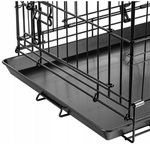 Klatka metalowa dla psa 91x62x69 cm
