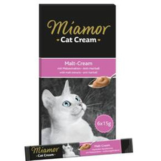 Miamor Cat Cream przysmak kremowy Malt Cream dla kota 6x15g