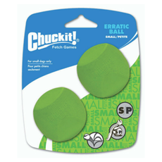 Chuckit! Errating Ball Smal 2 pack - piłka zmyłka
