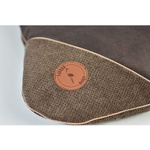 Lauren Design FRIDA poducha dla psa lub kota brąz + brąz struktura 70/50cm