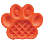 Pet Dream House PAW Slow Feeder Easy miska spowalniająca pomarańczowa
