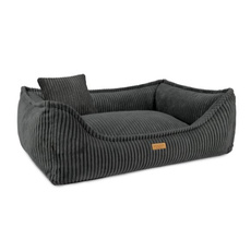 Milano Dark Grey legowisko ortopedyczne dla psa i kota - rozmiar S