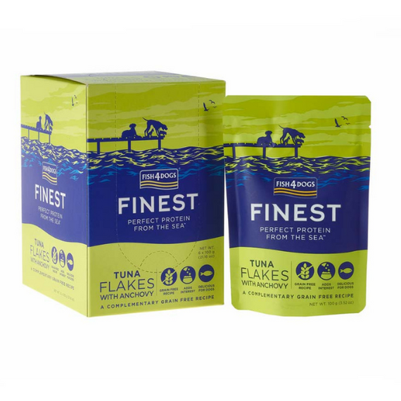 Fish4Dogs Finest Tuńczyk z anchois sasz. 100g