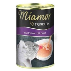 Miamor Trinkfeine Vital Drink mięsny napój dla kota 135ml - kaczka