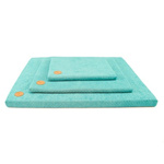 Lauren design legowisko DEMI - materac pikowany dla psa, kolor turkusowy 100/80cm