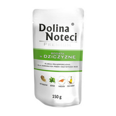 Dolina Noteci Premium - karma dla psów dorosłych z dziczyzną saszetka 150 g