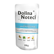 Dolina Noteci Premium - karma dla psów dorosłych z jagnięciną saszetka 150 g