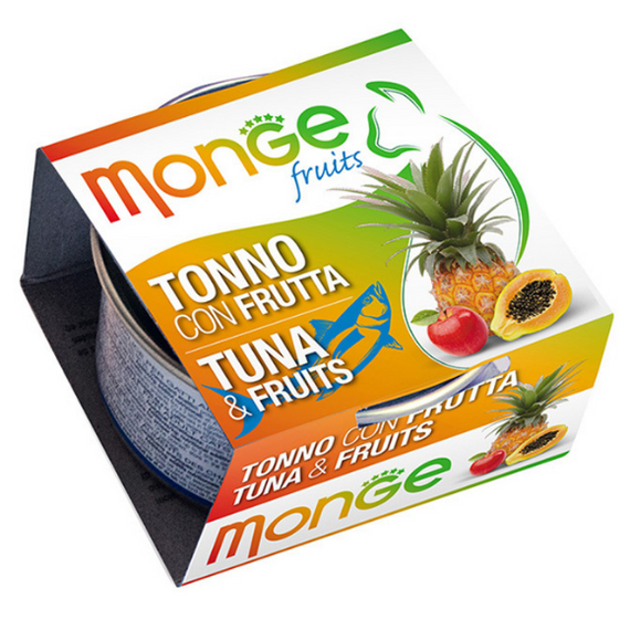 Monge Fruits Tuna Fruits karma dla kotów Tuńczyk Owoce 80g