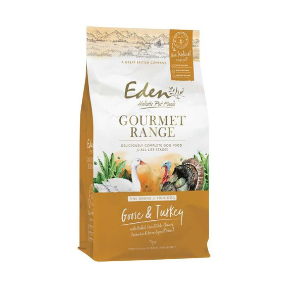 Eden Gourmet Gęś Indyk – sucha karma dla psa 10kg