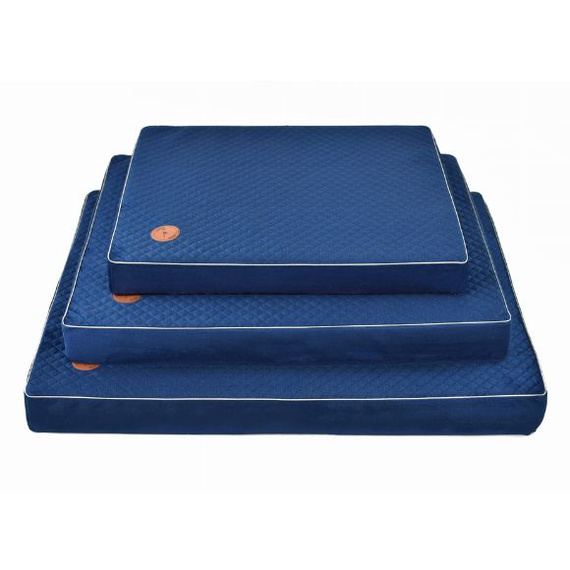 Materac ortopedyczny dla psa Hector 100x80cm granatowy