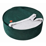 Pufa Bona – legowisko dla psa i kota w kolorze zielonym