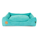 Lauren design legowisko CEZAR - kanapa dla psa w kolorze turkusowym 110/90cm