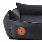 Legowisko ortopedyczne dla psa Rocky 83x73cm węgiel