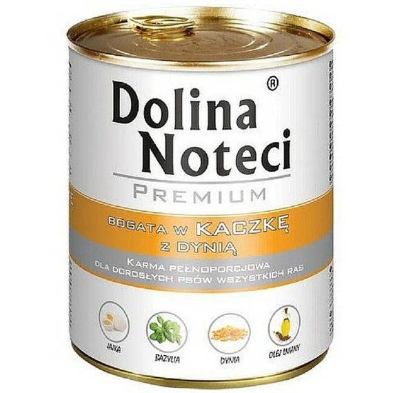 Dolina Noteci Premium kaczka z dynią 800g - karma dla psów dorosłych